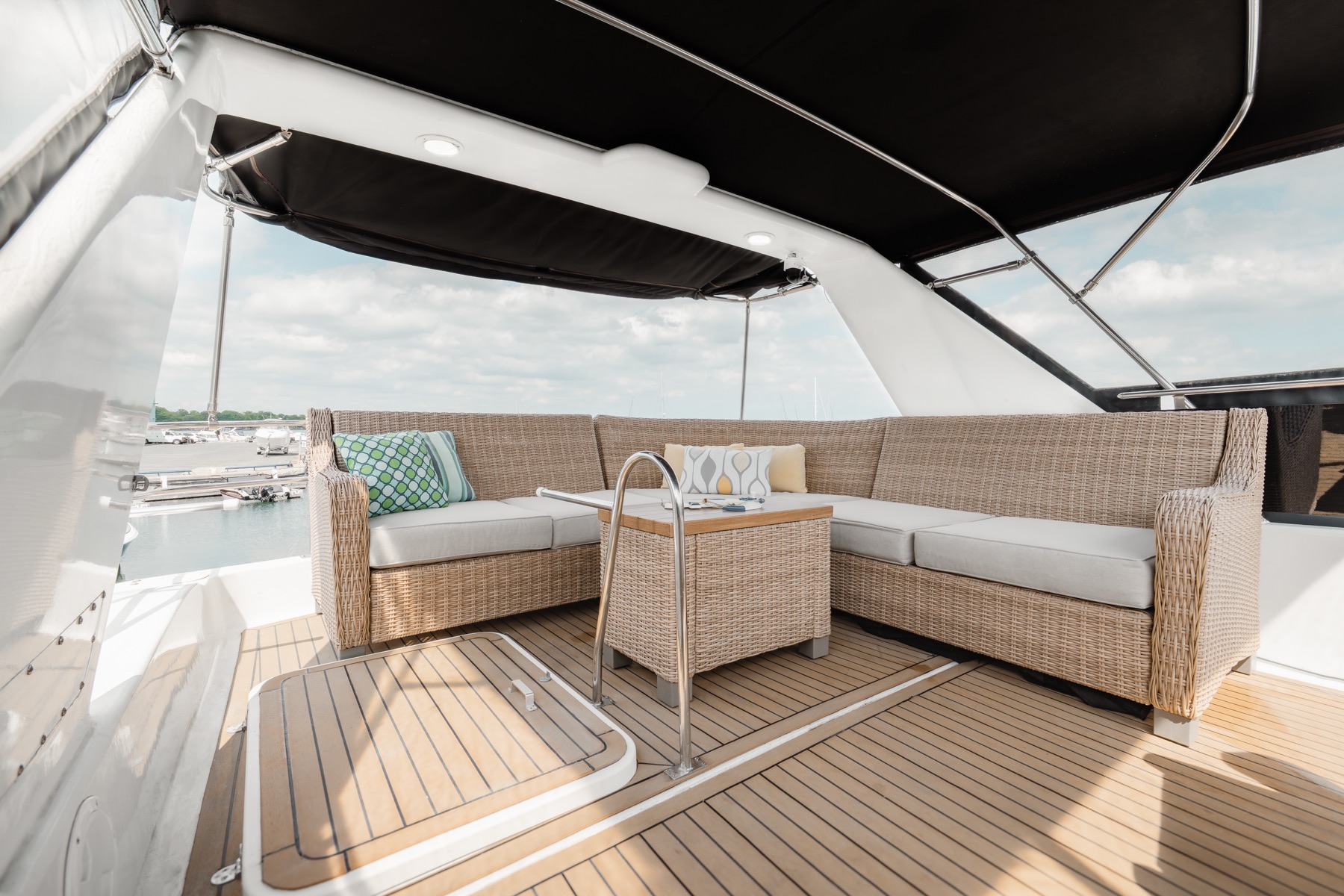 Valhalla Yacht Charters upper deck photo 1