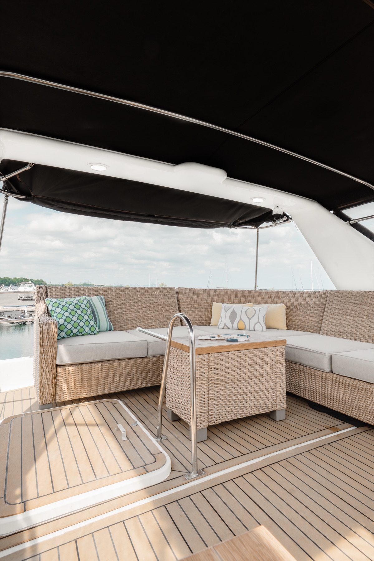 Valhalla Yacht Charters upper deck photo 2